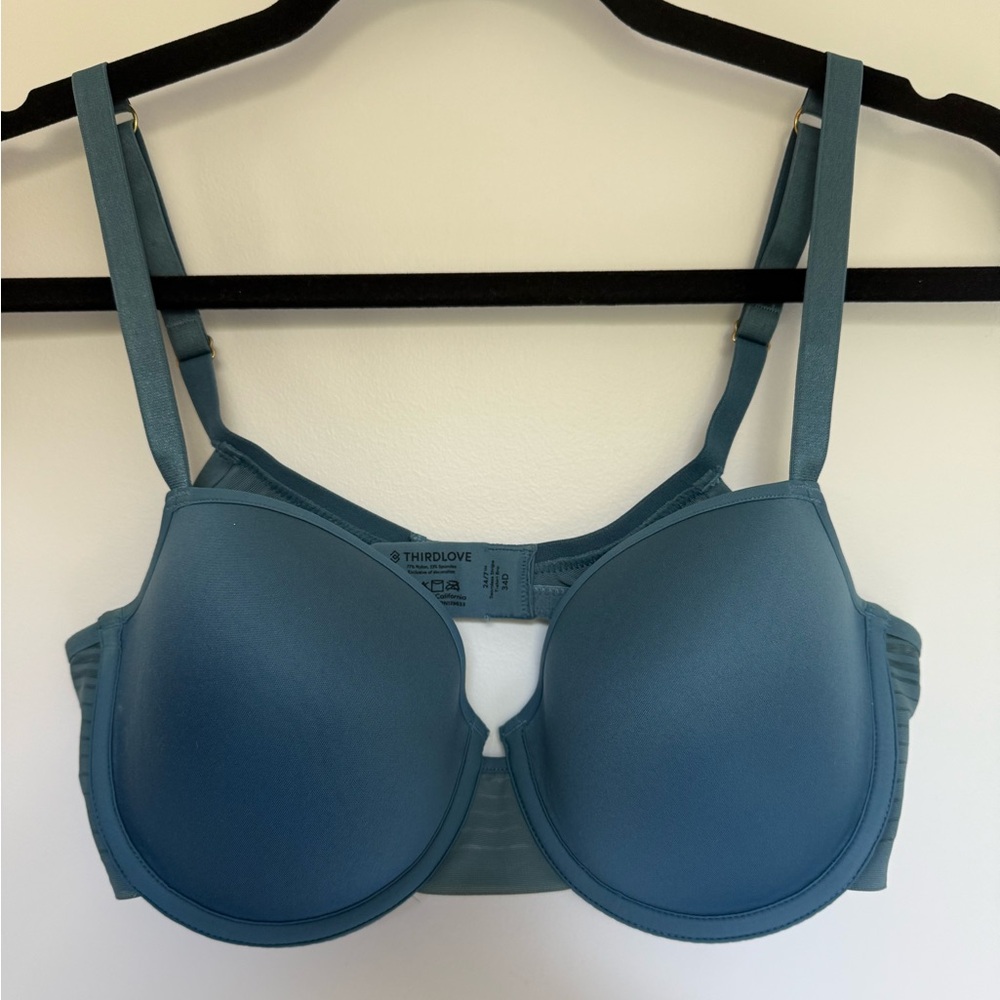 ThirdLove 24/7 Classic T-Shirt Bra Teal